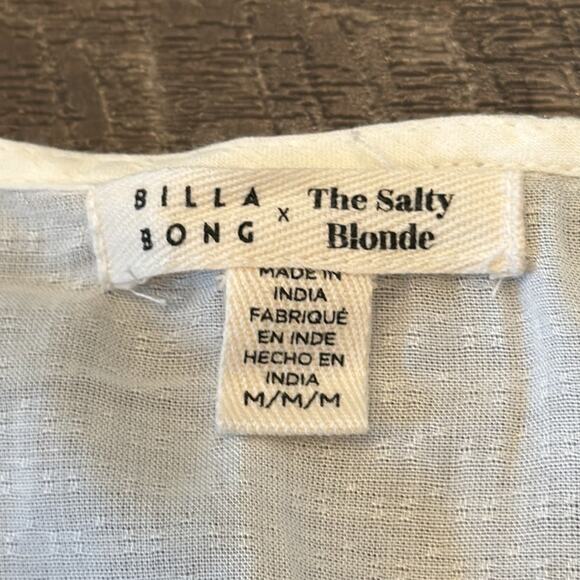 NWT Billabong x The Salty Blonde Women's Wander Lust Beach Cover Up Size M - Picture 8 of 11
